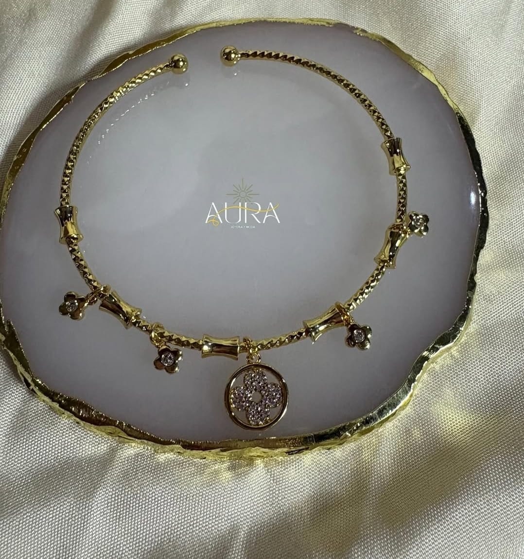 Pulsera Flor de Aura
